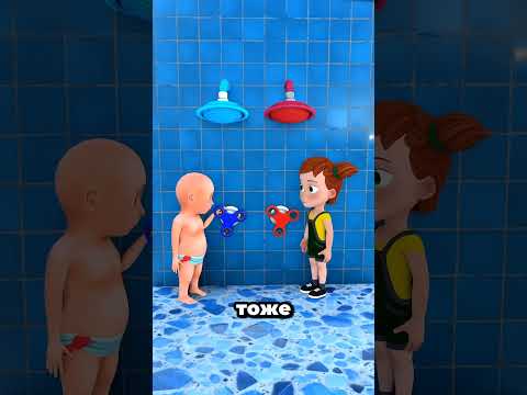 🔵🔴 Синяя vs Красная Бочка – Кто победит? 😲💦 #shortvideo #youtubeshorts