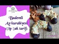 Bademli ay kurabiyeleri/unsuz ve bol bademli