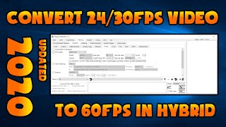 [2020] How to Convert ANY 24FPS, 30FPS, or Other FPS Video to 60FPS (Read Pinned Comment)