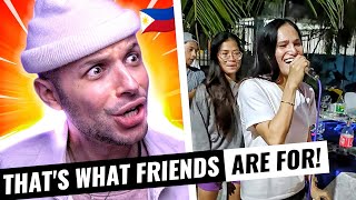 ONE MIC challenge is WHAT FRIENDS ARE FOR! HONEST REACTION
