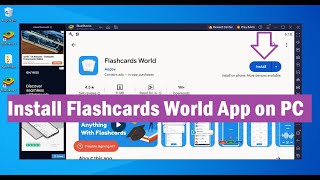 How To Install Flashcards World App on Your PC Windows & Mac? screenshot 5