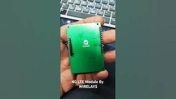 Unleashing IoT Potential: WIRELAYS 4G LTE SIM-A7672C Development Board for Arduino & ESP32