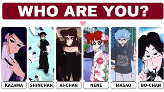 Which Shinchan Character Are You?✨️| Personality Quiz  screenshot 1
