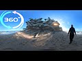 360 Video VR | Magic rock and sea