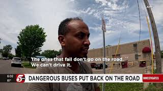 Minnesota school bus company kept driving buses deemed ‘unsafe,’ but charges were rarely filed