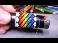 Beading:  Lighter Cover Freestyle Repeating Design & Execution