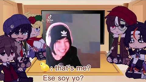 🥀Some members of dream smp react to quackity and the Hispanic community🍧First video🌈🇬🇧 and 🇪🇦