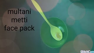 Soft & glowing skin- multani metti face pack  at home - Tamil/ viji sathish channel screenshot 2