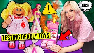 I Bought DEADLY BANNED Kids Toys & TESTED THEM..(*dangerous*)