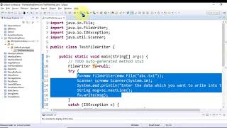 What is File Handling in java (PART-I)/ FileReader and FileWriter Class/ Character oriented approach