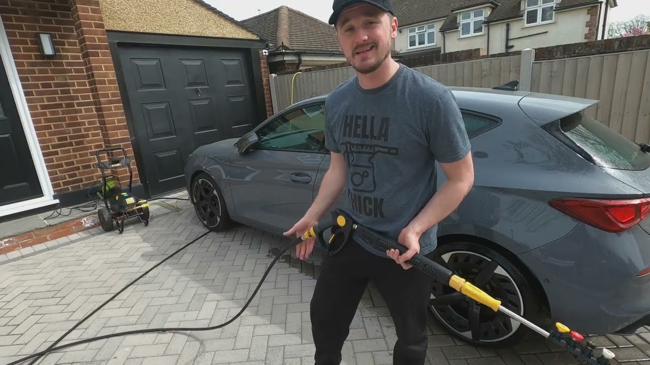 V-TUF HDC 140 - Pressure Washer - Unboxing, Setup & Review