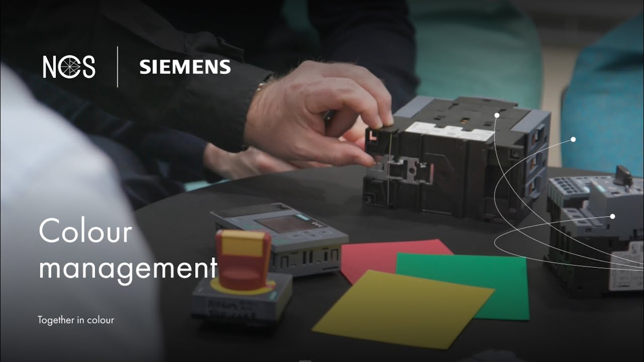 Siemens on colour management in industrial design