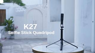 k27 1.3m Selfie Stick Quadripod