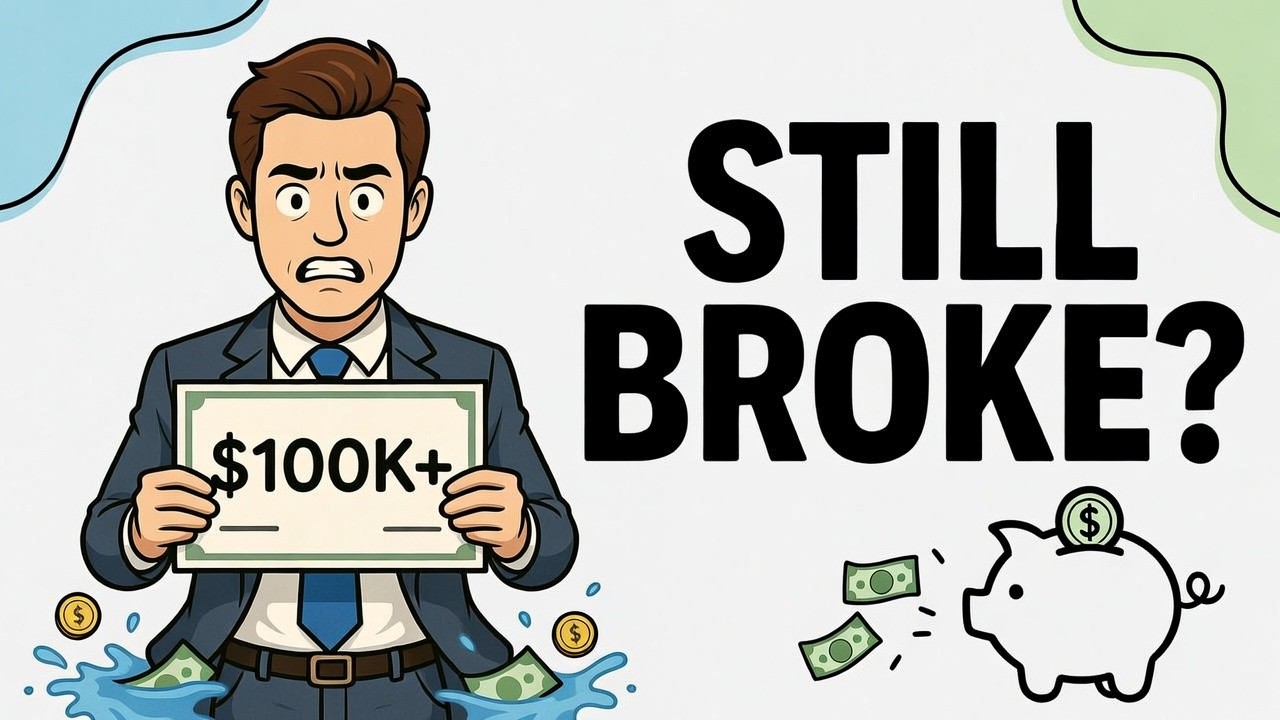 7 Shocking Reasons You're Still Broke on a Six-Figure Salary