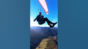 Touched by the Sky: The Beauty of Paragliding #Paragliding #Parapente #OutdoorAdventure