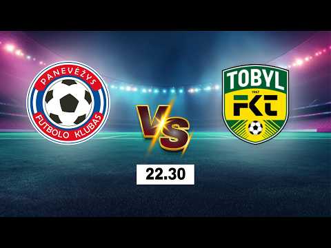 LIVE 🔴 FK Panevezys vs Tobol Kostanai | UEFA Europa Conference League 2026