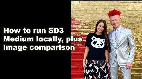 How to run Stable Diffusion 3 locally (ComfyUI)