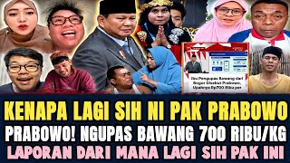 Ngakak! kata pak wowo upah ngupas bawang 700 ribu/kg, netizen ledikin pak Prabowo ikut dong pak🤣