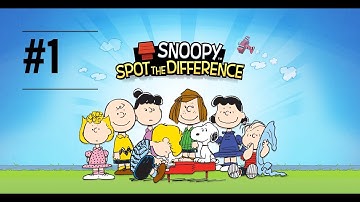 Snoopy : Spot The Difference - Android - Gameplay #1