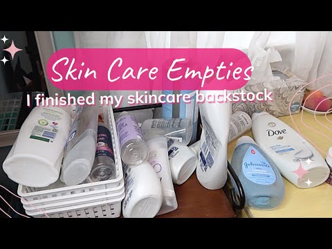 Skincare Empties - Hits and Misses