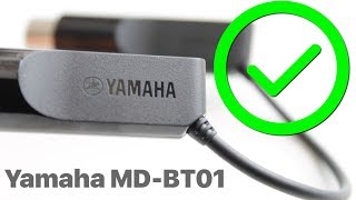 Yamaha MD-BT01 Bluetooth MIDI Connection Tips | Test | Review