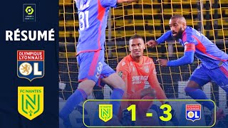 Nantes - Lyon (1-3) Résumé | Ligue 1 2023/24 | OL - Nantes | But de Lacazette | But de Fofana