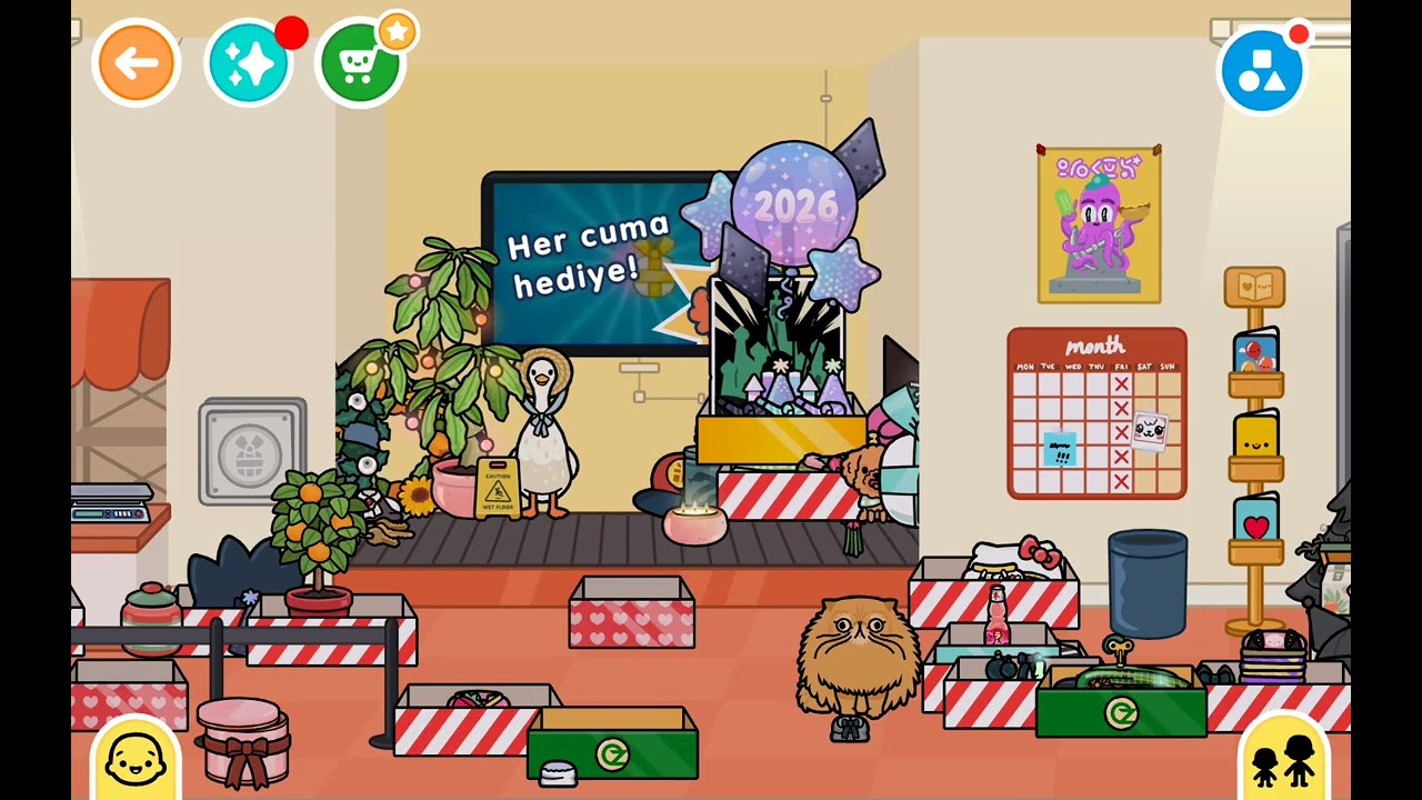 Toca bocada hediye açılışı