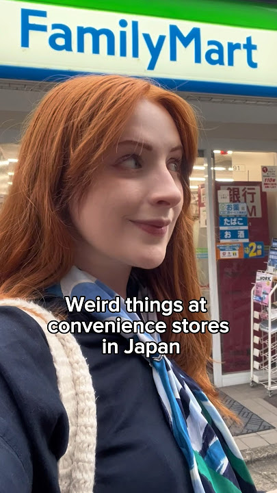 Weirdest things at Japanese convenience stores