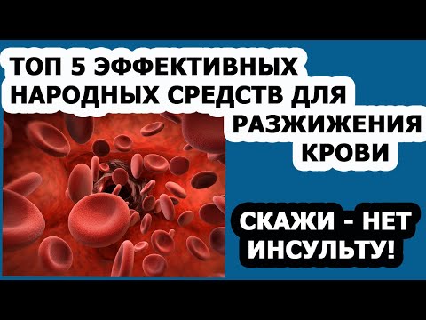 Густая кровь Топ 5 эффективных народных средств для разжижения крови. Профилактика инсульта