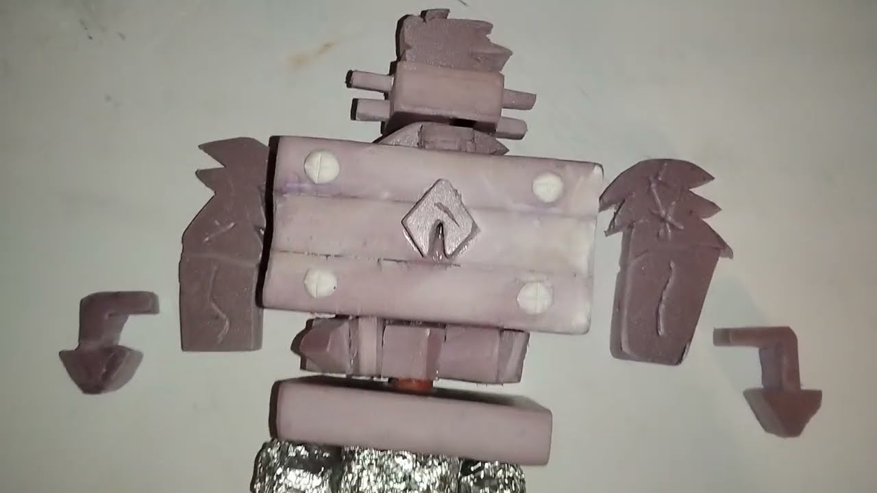 Metal Droiditude prototype miniseries p9 building legs