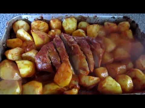 Vídeo: Como Cozinhar Lombo De Porco No Forno Com Batatas