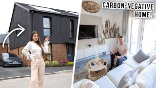 WE STAYED IN A CARBON-NEGATIVE HOME!