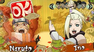 Naruto In The Form Of A Nine - Tailed Vs Ino Naruto Ultimate Ninja Storm 1 Fight 2023