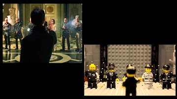 Matrix Néo Stop Bullets scene Side by Side Comparison