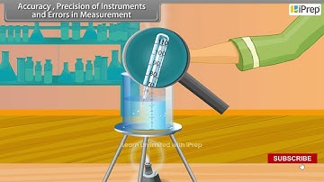 Accuracy Precision of Instruments and Errors | Units and measurements | Physics | Class 11th | iprep
