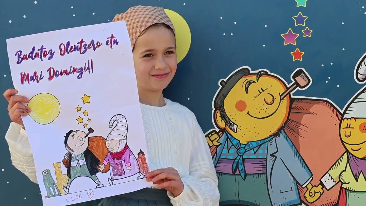 Olentzero eta Mari Domingi. Sartaguda 2025