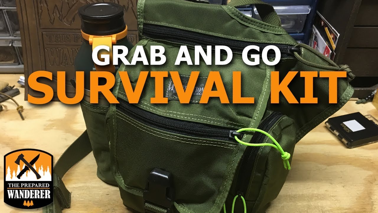 Grab and Go Survival Kit - EDC, Bushcraft, Survival - YouTube
