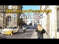 Walking in 6th arrondissement of Paris, France