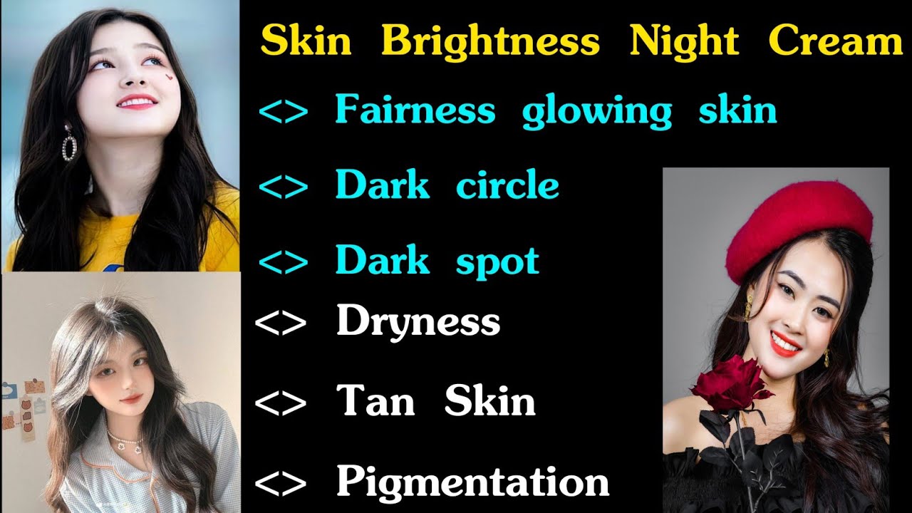 Skin Brightness Night Cream 👌  Avocado Extra Whitening Cream...