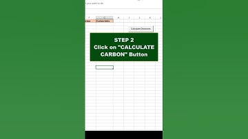Calculate Carbon Footprint or Carbon Emissions in Excel