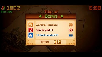 Fruit Ninja | 1002 points | gamewalk through | Gameplay (iOS, Android) | Part 8