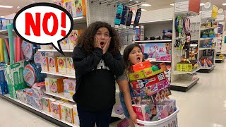 Buying My Sister Anything She Can Carry Challenge
