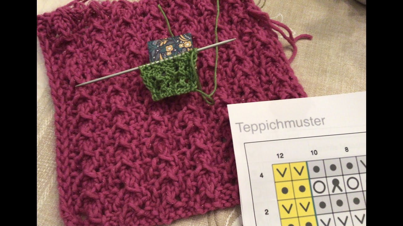 Teppichmuster 🧣🧵🧶