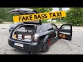 Fake bass taxi zamwiem gon takswk dodge magnum z 2x18 cali subwoofer projektwidza