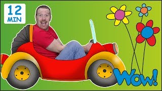 Surprise Eggs Toys for Kids + MORE from Steve and Maggie | Learn Wow English TV | English Words