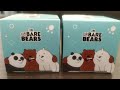 Caja Sorpresa Escandalosos / We Bare Bears / Somos Osos Con Rompecabezas Miniso (Año 2021)