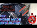 DIY TIRE BLACK | HOMEMADE TIRE BLACK | MOTOVLOG | Melvin Malagueño