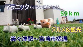 マラニック 美々津駅~宮崎市橘通