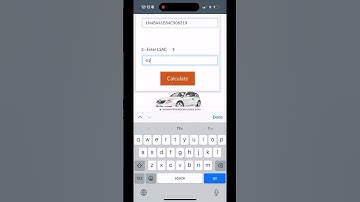 Nissan VIN to Key Code