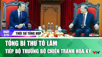 Thời sự tổng hợp tối 2/10: Tổng Bí thư Tô Lâm tiếp Bộ trưởng Bộ Chiến tranh Hoa Kỳ | VTV